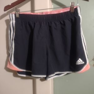Woman's Adidas shorts Adidas Climate blue‎ & pink size large shorts